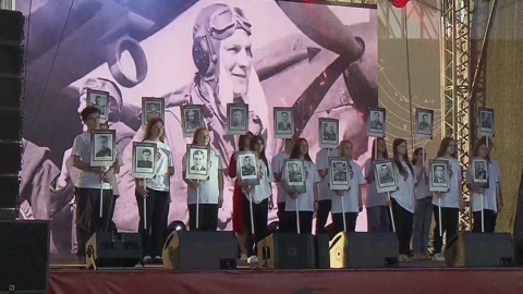 В канун Дня памяти и скорби у Ржевского мемориала прошел концерт-реквием