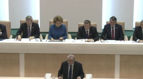 Совет Федерации прощается с работой до 2014 года