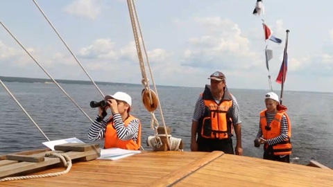 Вместо Козьмодемьянска парусному клубу "Паллада" пришлось открывать Детскую навигацию в Чебоксарах