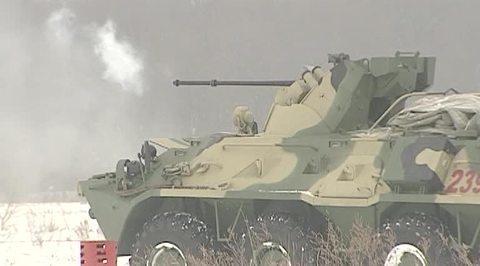 Под Самарой испытали в деле новые БТРы