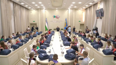 Узбекистан встретил детей из РФ, пострадавших от атак на российские регионы