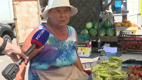 Жаркое и сухое лето сказалось на ценах на ягоды у уличных торговцев Марий Эл
