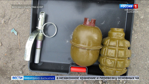 В КБР пресечен незаконный оборот боеприпасов