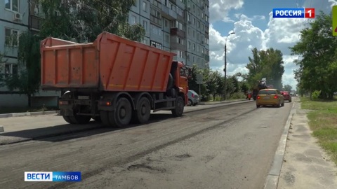 Как проходит ремонт дорог в Тамбове