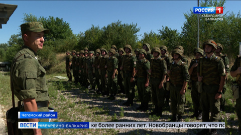 В КБР возобновили подготовку к службе в пограничных войсках