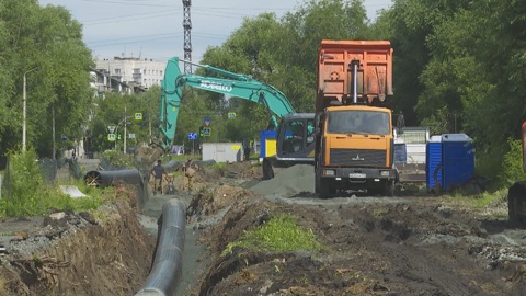 В Челябинске для борьбы с затоплениями досрочно запустят в работу коллектор