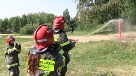 Семейные соревнования по пожарной безопасности впервые прошли в Тюмени