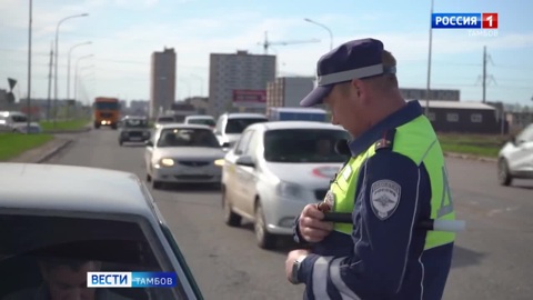 Автоинспекторы проверяют водителей на трезвость