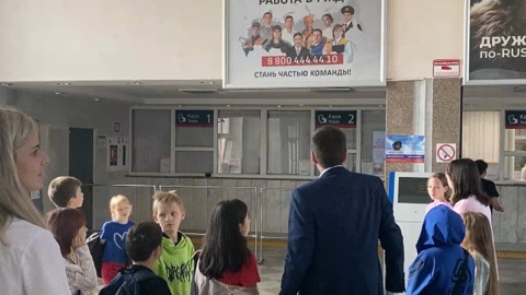 Школьникам показали работу железнодорожного вокзала Йошкар-Олы