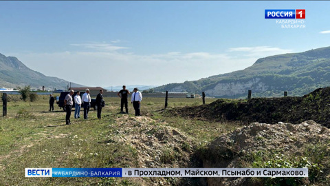 Казбек Коков ознакомился с процессом строительства Баксанского группового водопровода