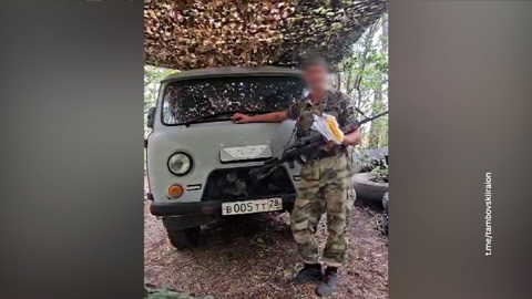 Бойцы СВО поблагодарили жителей Тамбовского округа за автомобиль и детские письма