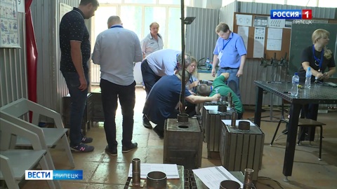 Конкурс сварщиков, токарей и фрезеровщиков проходит в Липецкой области