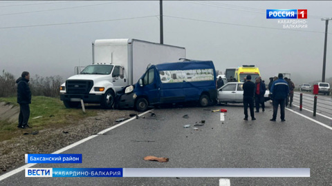 В Баксанском районе произошло ДТП