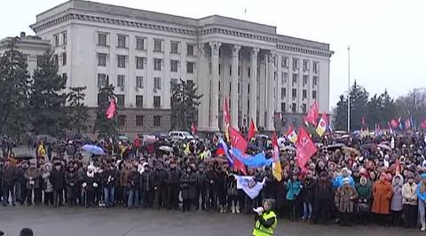 Одесситы надеются на адекватность местной власти