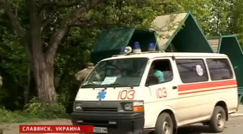 Боевики "Правого сектора" пытались прорваться в Славянск на скорой