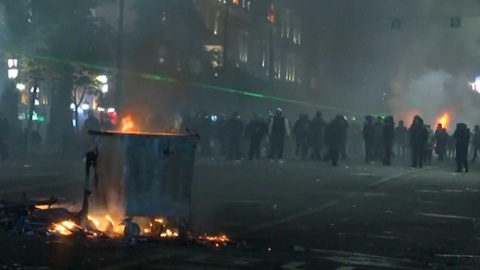 Протесты в Грузии вышли на новый уровень
