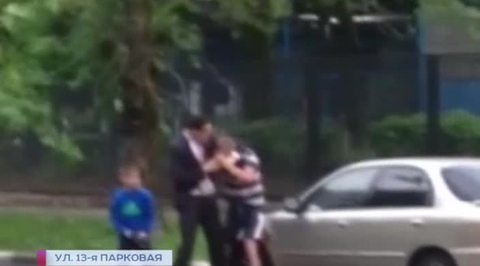 Девятилетний мальчишка защитил отца и остановил дорожный конфликт
