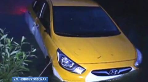 Автомобиль Hyundai занесло в пруд