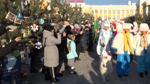 В Чите прошёл большой праздник «Ёлки Забайкалья»