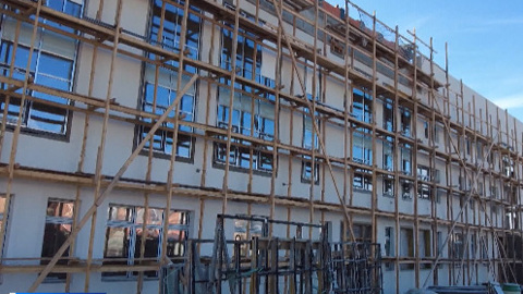 В Забайкальске продолжается возведение «Школы будущего»