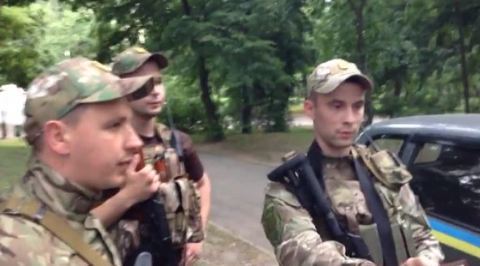 Жители Харькова прогнали батальон Коломойского "Слобожанщина"