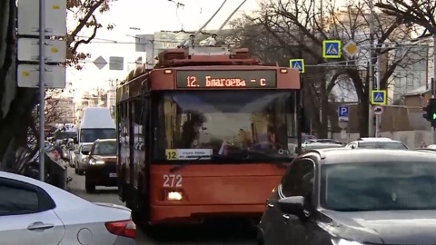Краснодар сковывают традиционные предпраздничные пробки