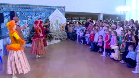 Новогоднее шоу для будущих защитников Родины организовали в Краснодаре