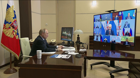 Владимир Путин провел заседание Российского организационного комитета "Победа"