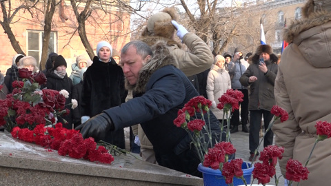 Митинг в честь Дня защитника Отечества прошел в Чите
