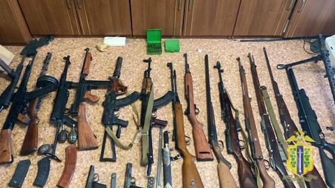 Подпольного оружейного мастера с 17 ружьями задержали липецкие полицейские