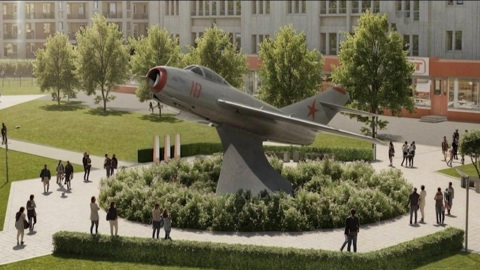 Истребитель МиГ-15 реставрируют в Ярославле