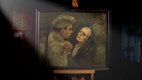 Картина "Прощальный взгляд" художника Владимира Игошева. Эфир от 27.03.2025