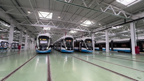 Старейшее трамвайное депо Москвы открылось после реконструкции