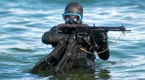 Военный водолаз 