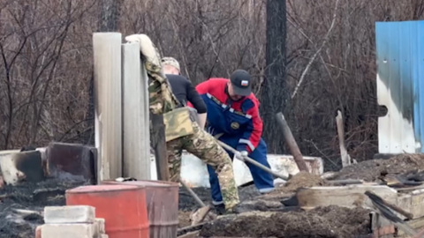 «Молодёжка» Народного фронта помогает в тушении пожаров в Забайкалье