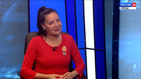 Липецкий военный волонтёр Елена Андриянова получила медаль Министерства обороны Российской Федерации «За помощь и милосердие»
