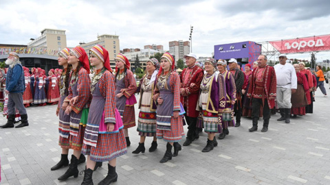 Фестиваль живой культуры "Обряды-наряды" прошел в Перми