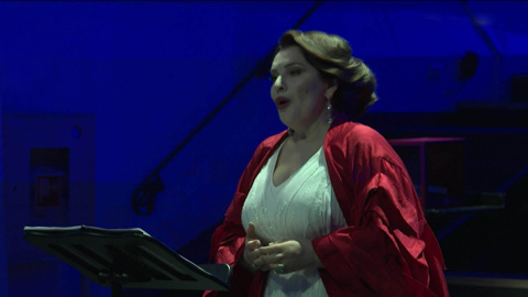 Хибла Герзмава выступила в Калининграде на закрытии проекта "Выставка одной картины"