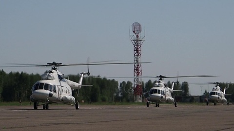 Десять современных вертолетов Ми-8 пополнят парк пяти российских авиаперевозчиков