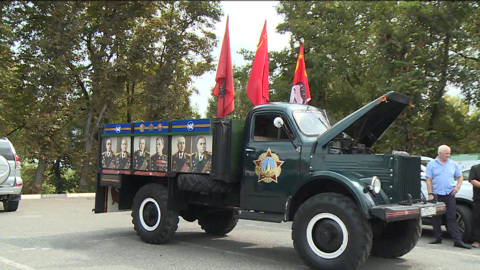 Патриотический автопробег в честь 80-летия победы над фашистской Германией и в поддержку СВО прошёл в Северной Осетии
