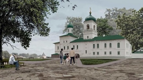 Стефановскую церковь Мирожского монастыря реставрируют в Пскове