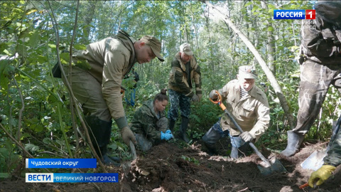 В Новгородской области продолжается осенняя "Вахта Памяти"