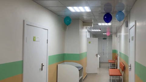 Более четырех тысяч детей готовы принять в поликлинике посёлка Карымское после капитального ремонта