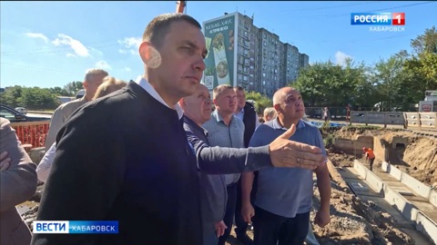 Открыть движение на улице Cуворова после капремонта тепломагистрали планируют в субботу