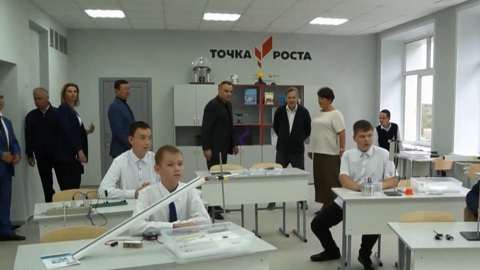 Результат обновления сельской школы в Сернурском районе впечатлил Главу Марий Эл
