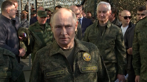 Президент Путин принял участие в военных учениях "Запад-2025"