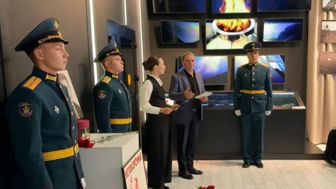 В Йошкар-Оле почтили память попавшего в немецкий плен комиссара Петра Боцманова