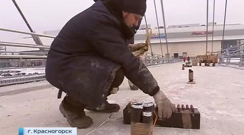 Пешеходный мост - подарок жителям Павшинской поймы