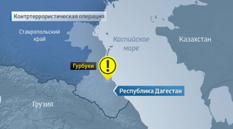 В Дагестане спецназ штурмует дом с боевиками