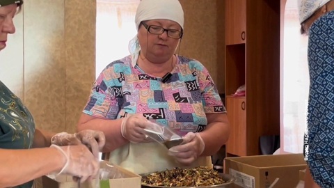 28 тысяч порций домашнего супа переданы бойцам СВО неравнодушными жительницами Ивановки